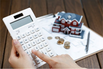 กราฟิคปฏิทินพร้อมโลโก้ Real Asset สำหรับการวางแผนงานหรือการจอง